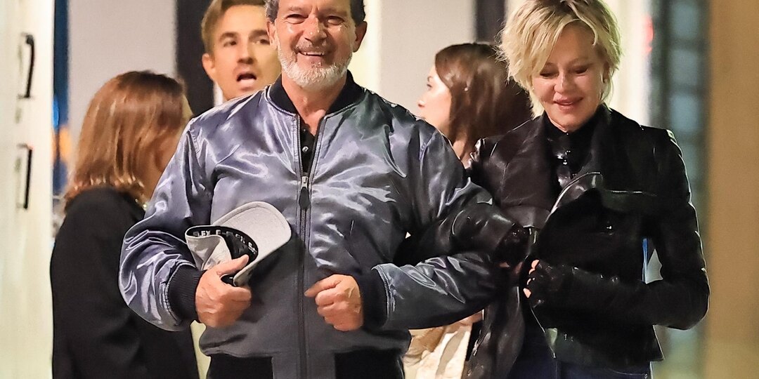 Вот это отношения! Антонио Бандерас и Мелани Гриффит сходили на ужин