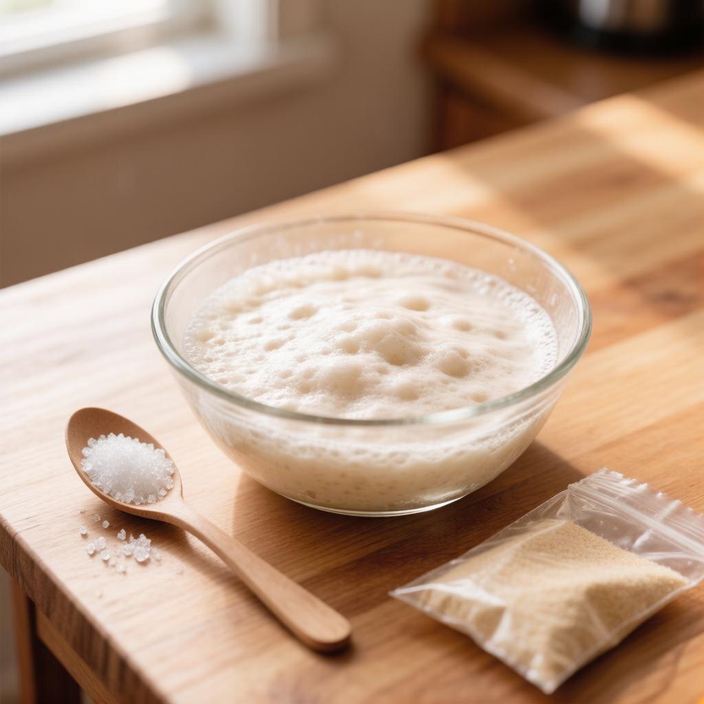 Та самая дрожжевая подкормка: всё просто, зато эффект виден уже через несколько дней.