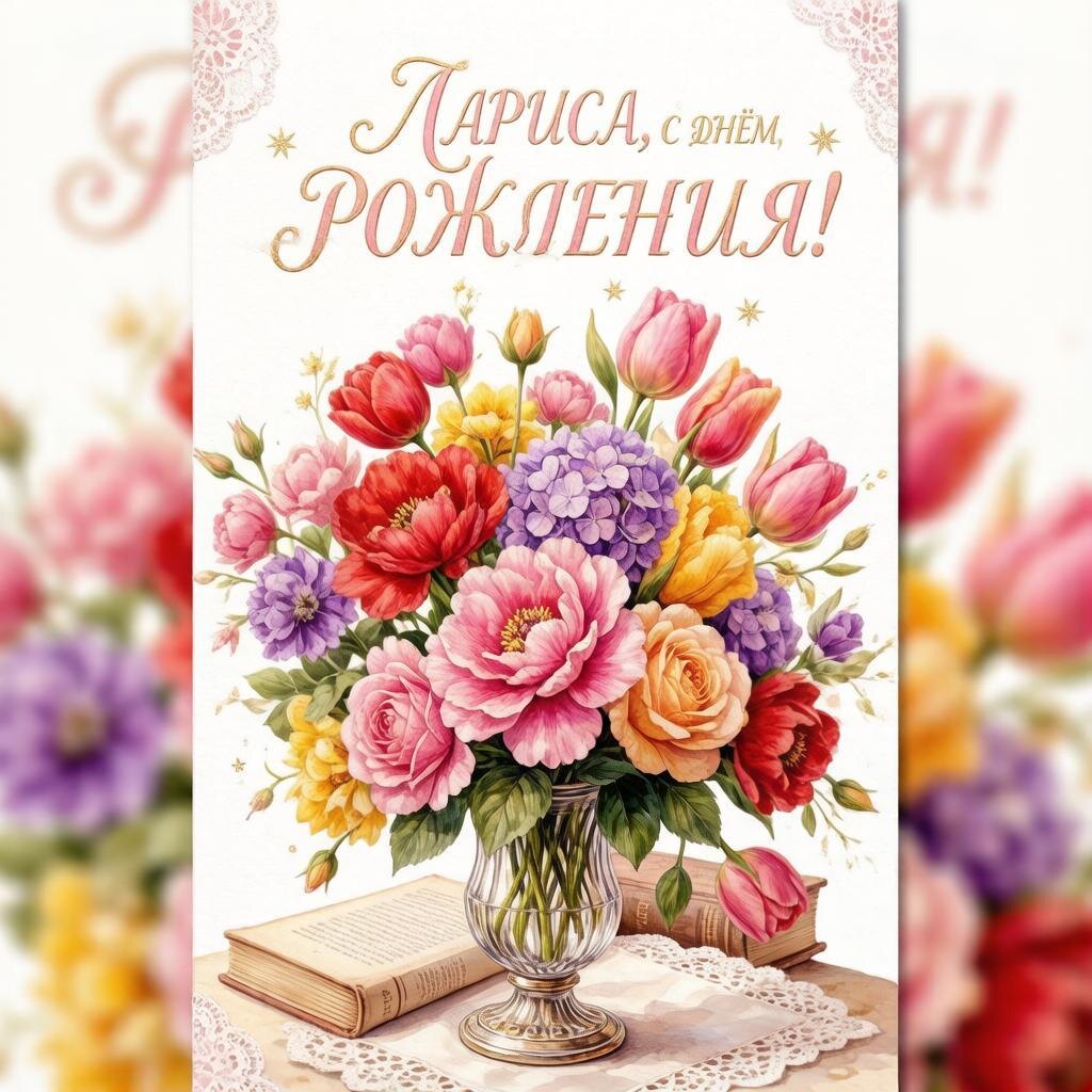 С днём рождения, Лариса!;