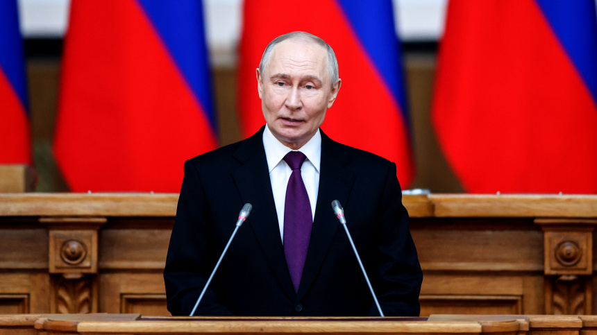 Путин: трудности временны, а Россия вечна