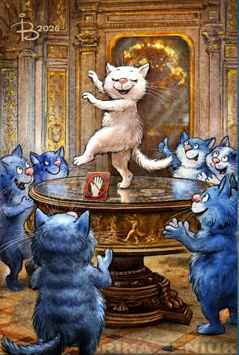 очаровательные коты Рины Зенюк