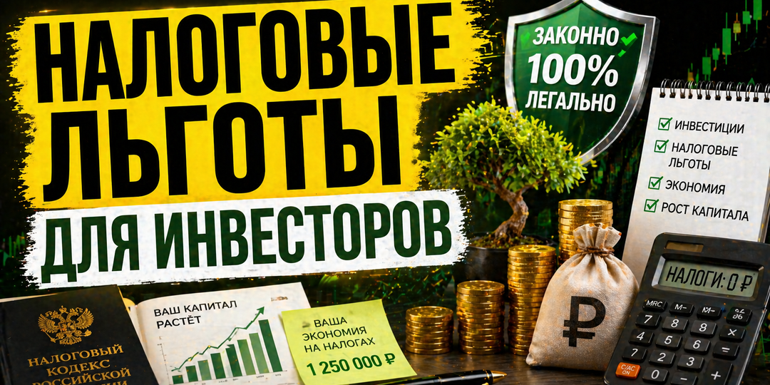 Я не плачу налоги с инвестиций уже 5 лет. Вот как именно - всё легально