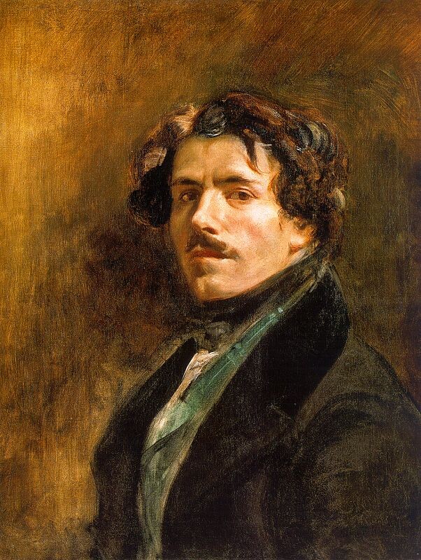 Эжен Делакруа. Автопортерт. 1837