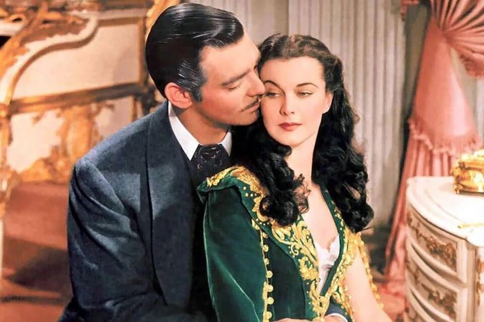 Кадр из фильма «Унесенные ветром», 1939. Режиссер — В. Флеминг