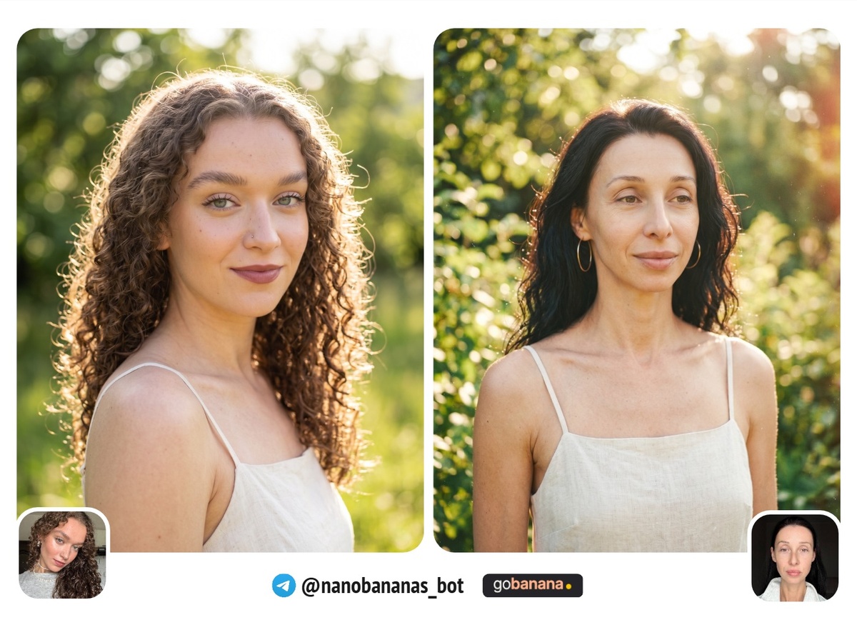 Летний уличный портрет