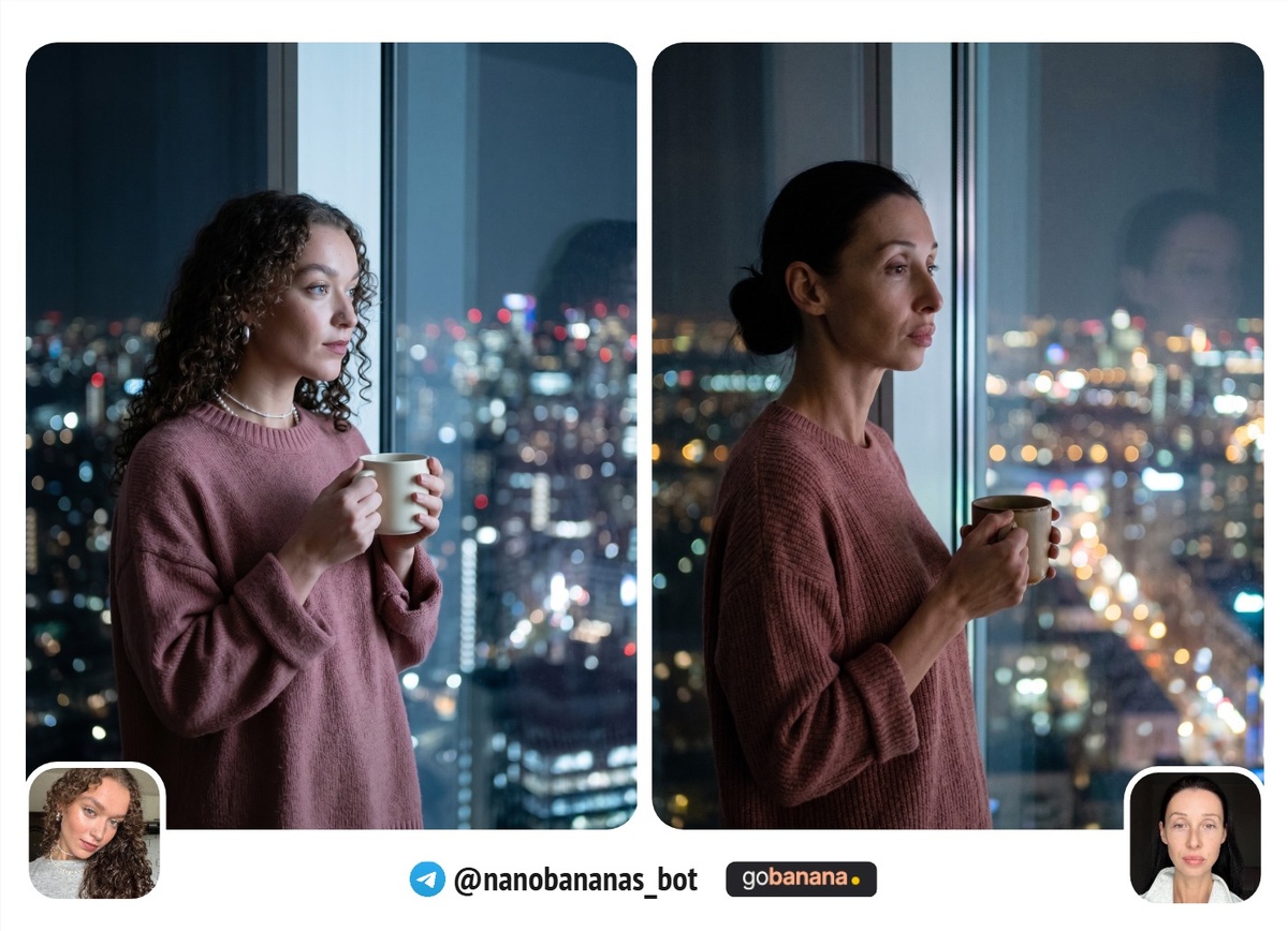 Ночной городской портрет