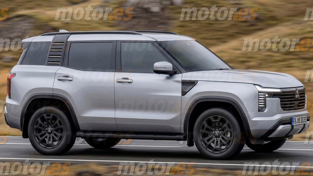    Рендер Mitsubishi Pajero