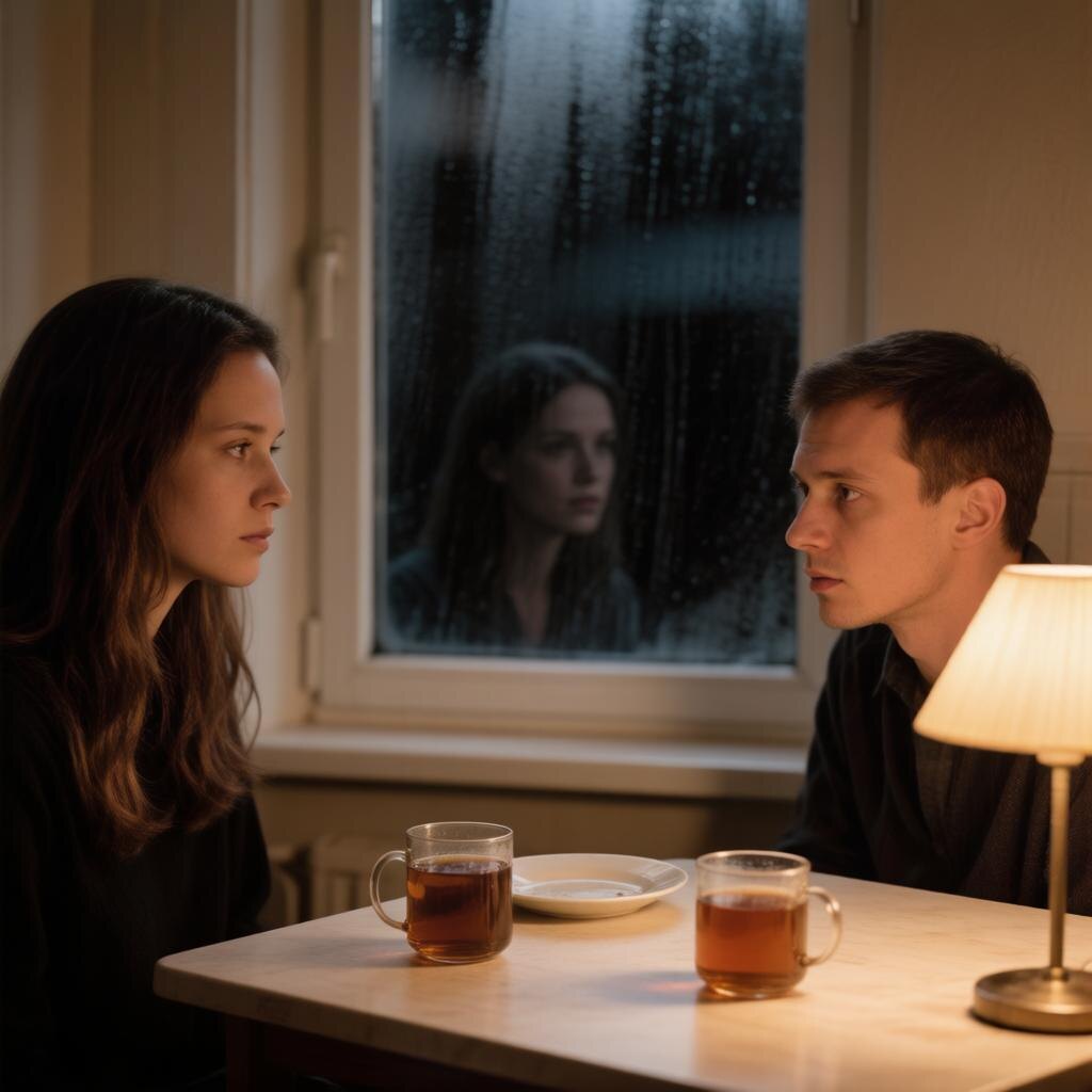 Вот так мы сидели в тот вечер — ещё не зная, что разговор изменит всё.