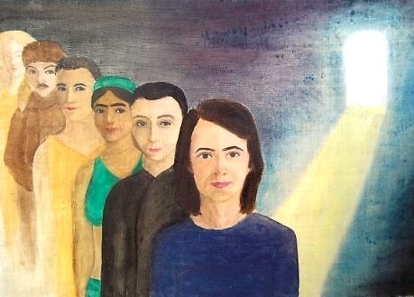 Моя картина маслом с моими ближайшими, прошлыми жизнями.