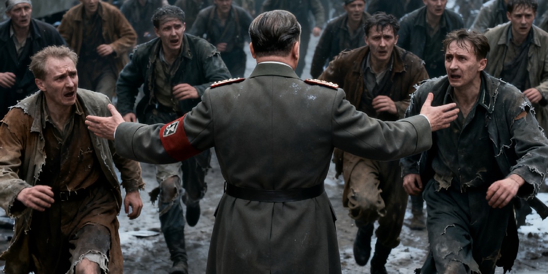 Как немцы бежали к И.В. Сталину