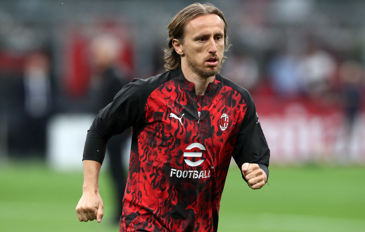    Полузащитник "Милана" Лука Модрич  Marco Luzzani/Getty Images