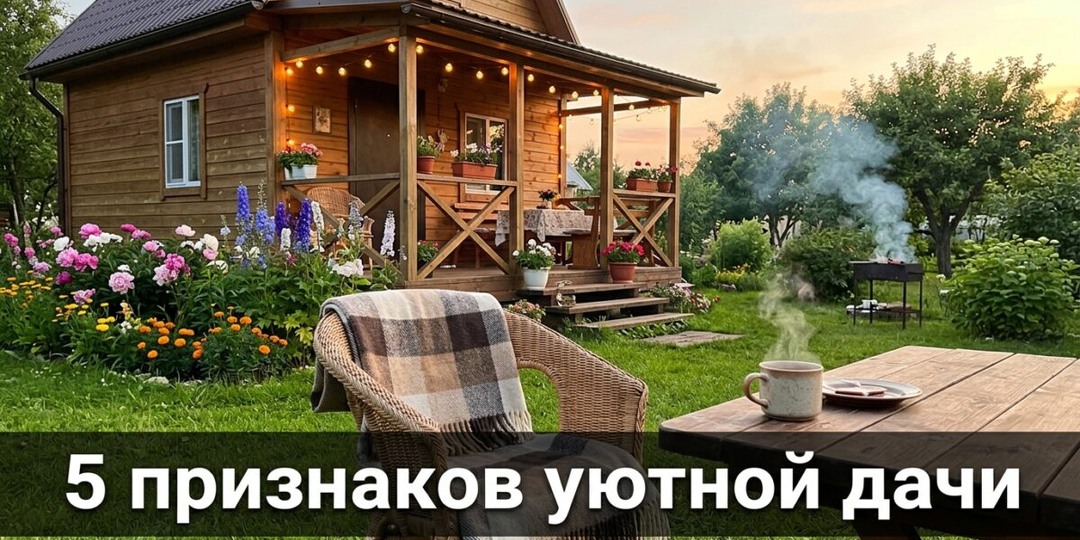 5 признаков уютной дачи: куда тянет каждые выходные