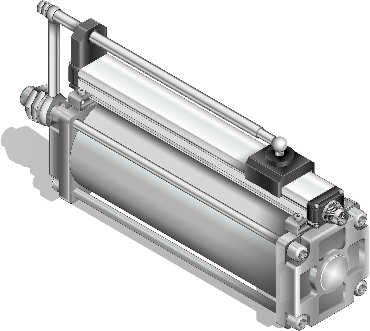 Магнитострикционный датчик для пневмоцилиндра 