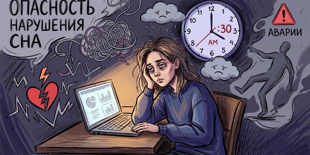 ПОЧЕМУ ОПАСНО НАРУШЕНИЕ СНА