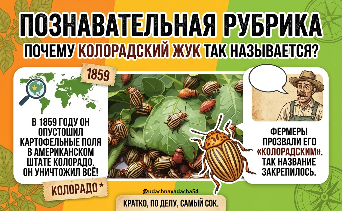 Инфографика "Колорадский жук"