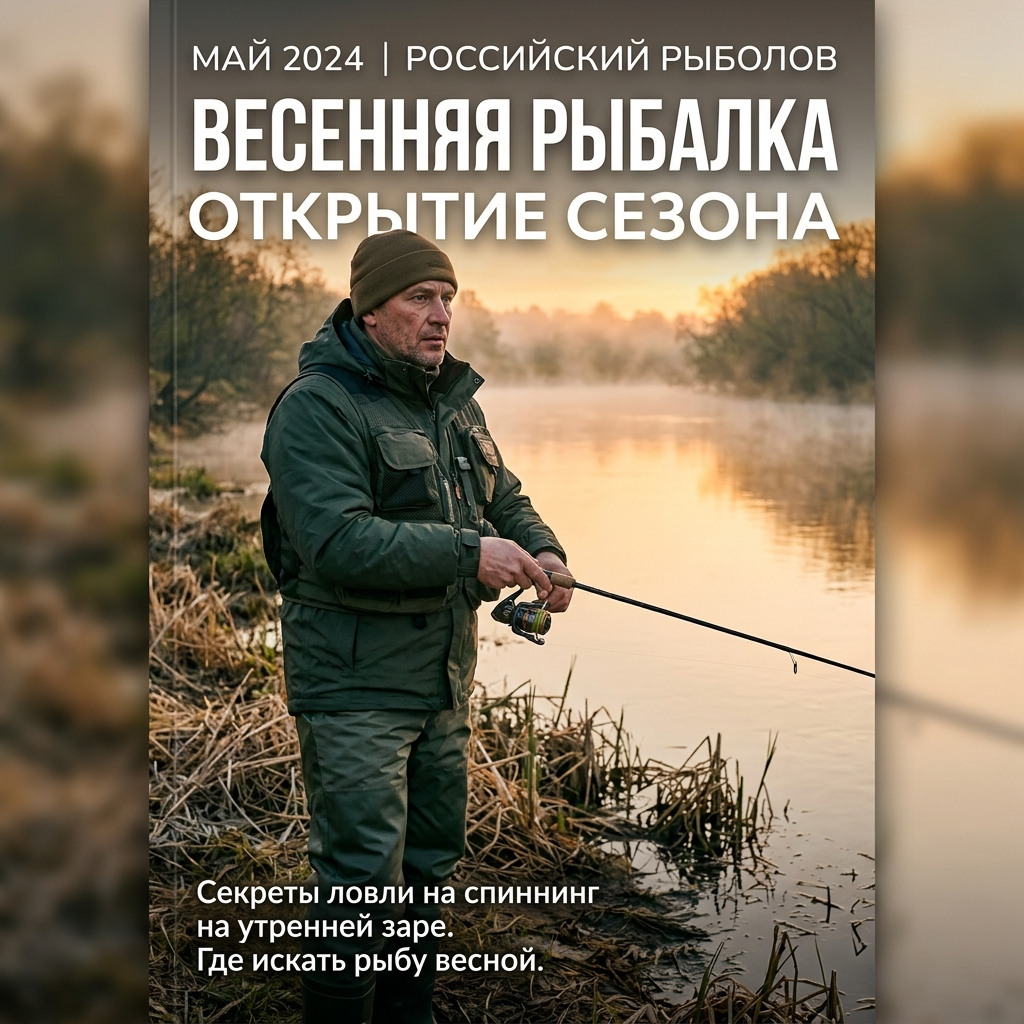Где искать рыбу весной