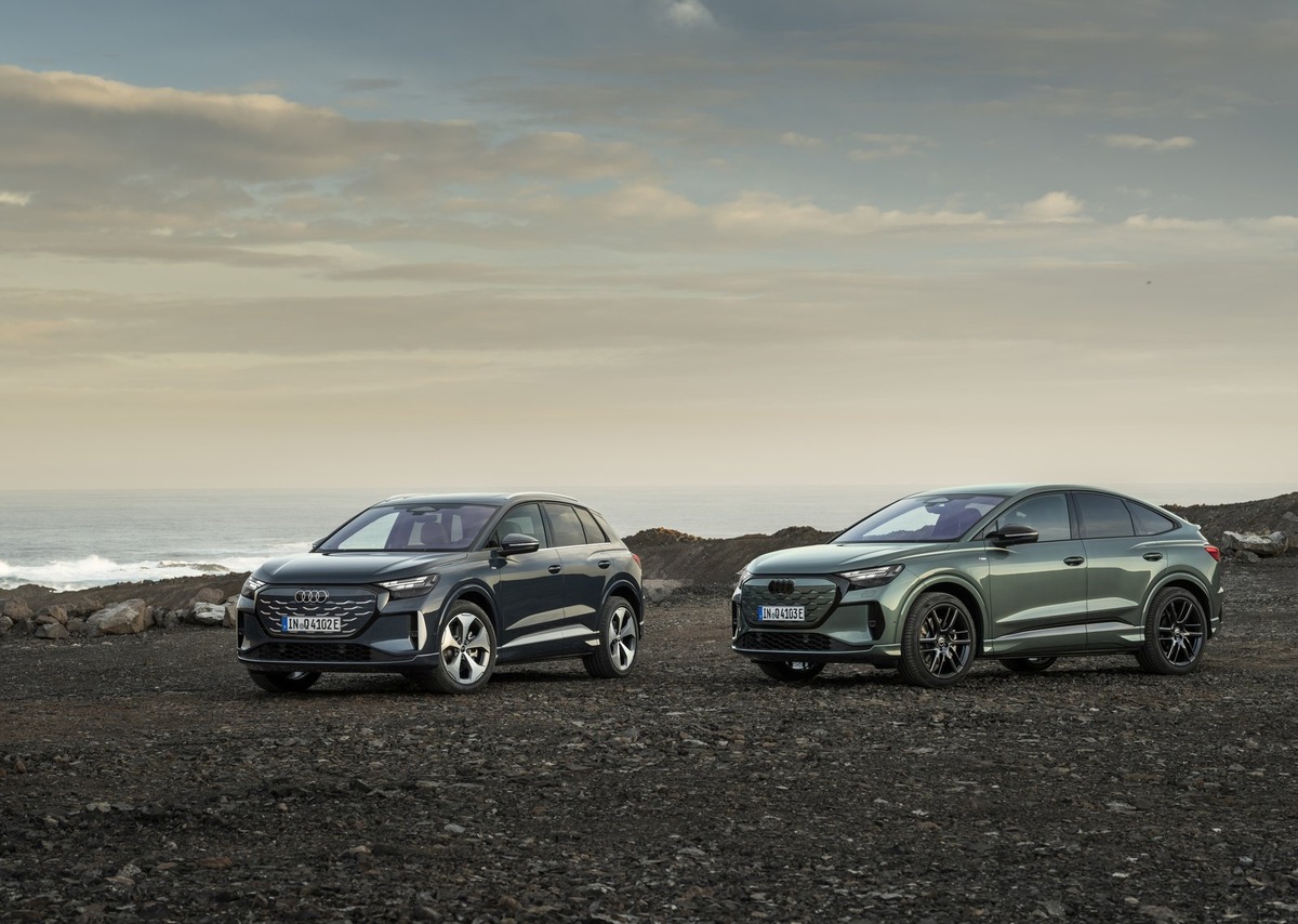    Audi Q4 e-tron доступен в стандартном и купеобразном кузове Sportback