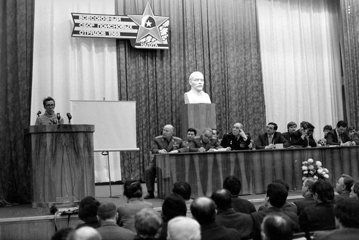 I Всесоюзный сбор поисковых отрядов в Калуге, 1988 год. Источник: рцпв.рф