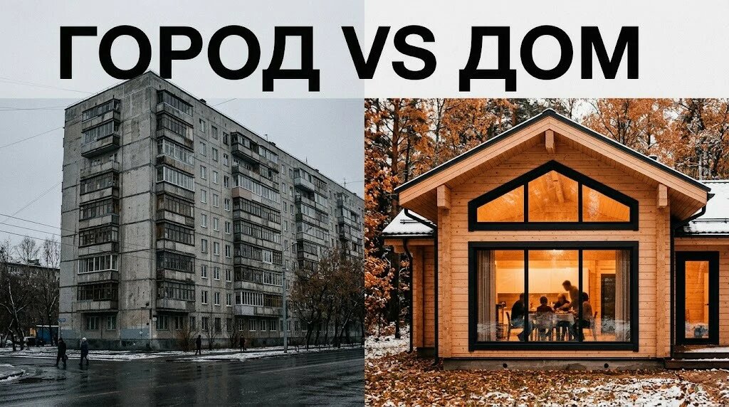 квартира или дом, что выбрать?