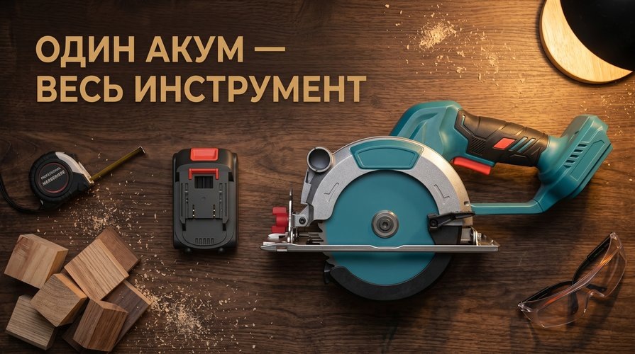 Циркулярка PATUOPRO за 3 089₽ под аккумулятор Makita