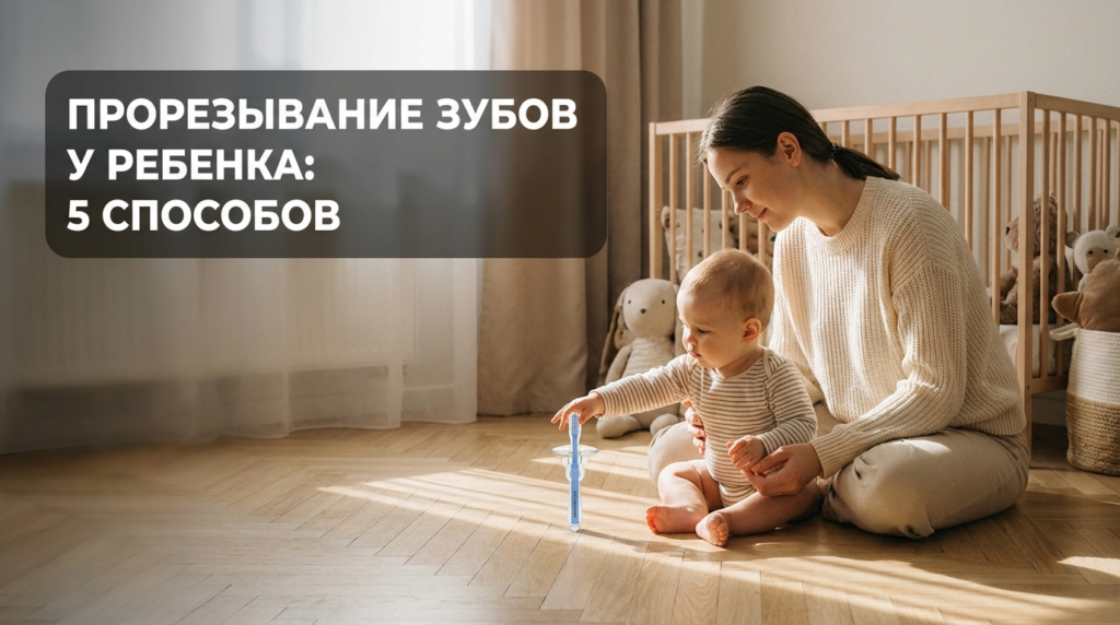    Безопасные методы помощи малышу при прорезывании зубов Kunder