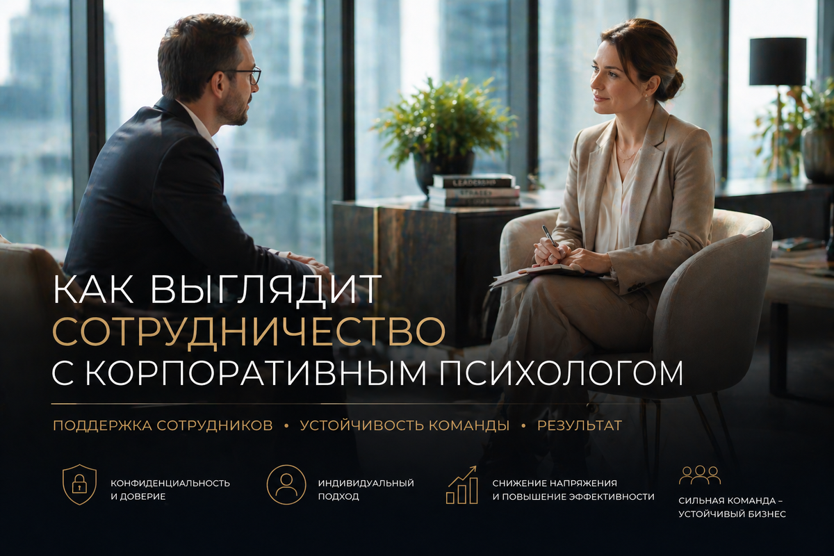 Как выглядит сотрудничество с корпоративным психологом (для компании)