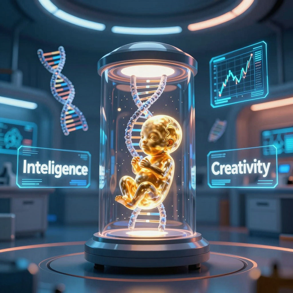 #дизайнерскиедети #генетика #будущее #наука #CRISPR #этика #биотехнологии #доказательствомагии #интеллект #днк #медицина2026