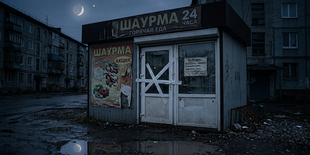 Футуролог-циник: Рассказ «Шуарма. Хроники одной закрытой шаурмы»