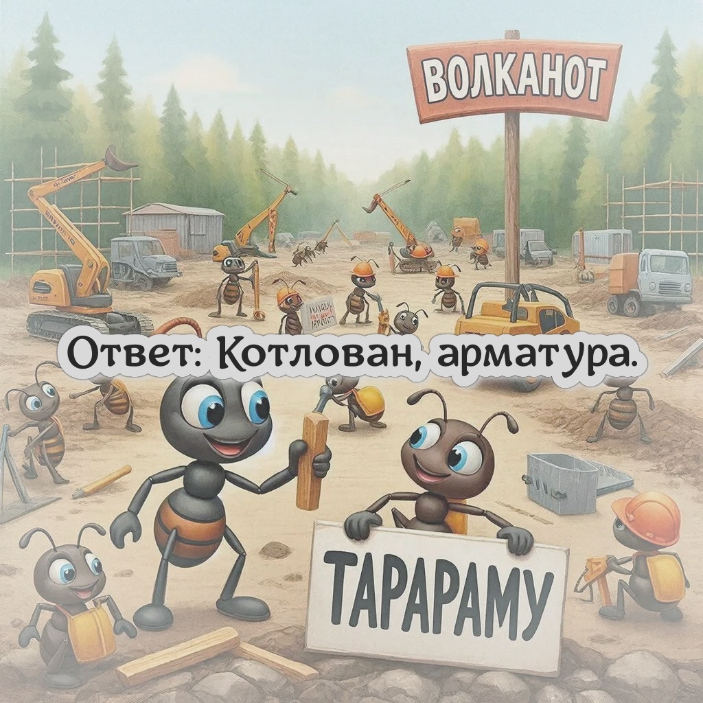 Котлован, арматура.