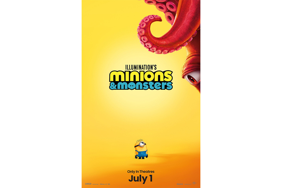 Illumination Entertainment📷Постер мультфильма «Миньоны и монстры»