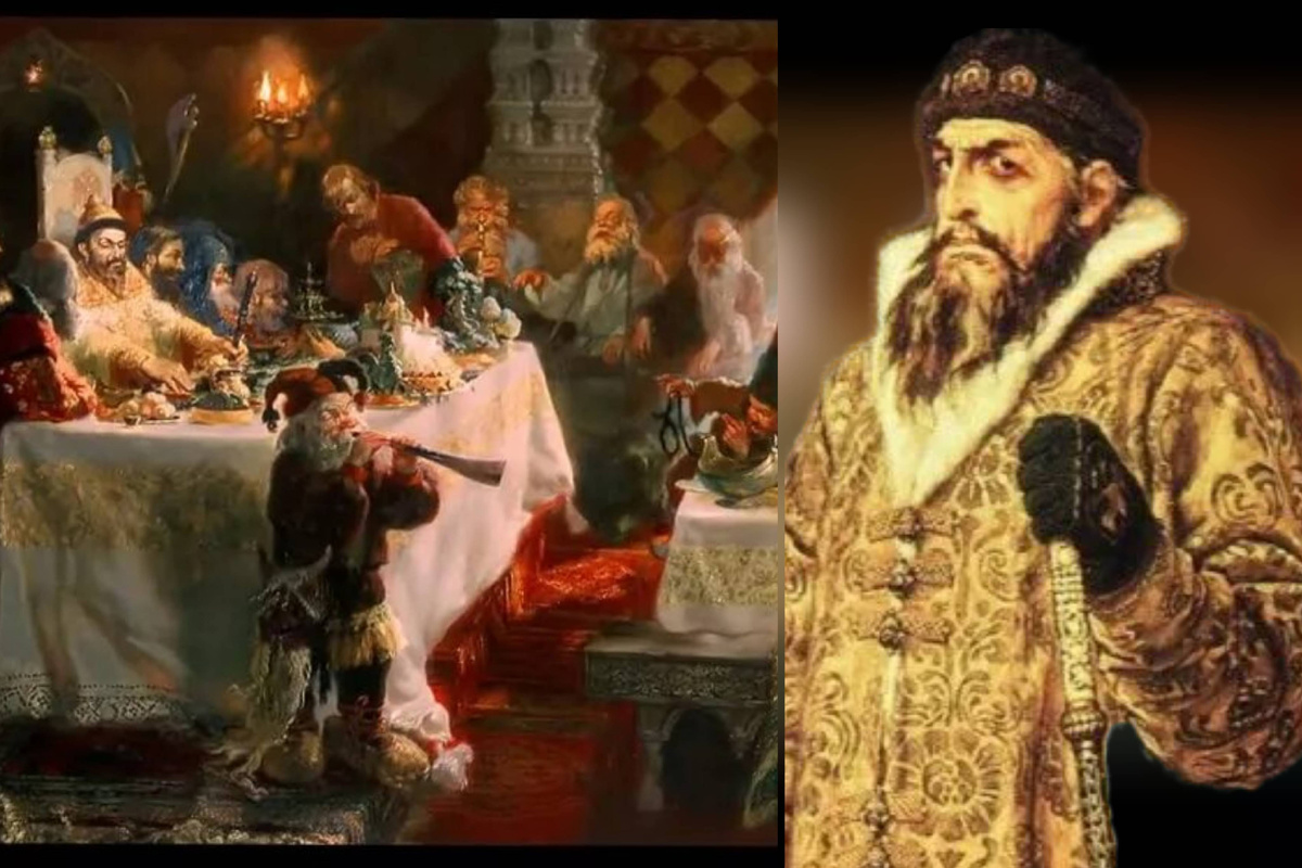 Иван Васильевич и пир. 