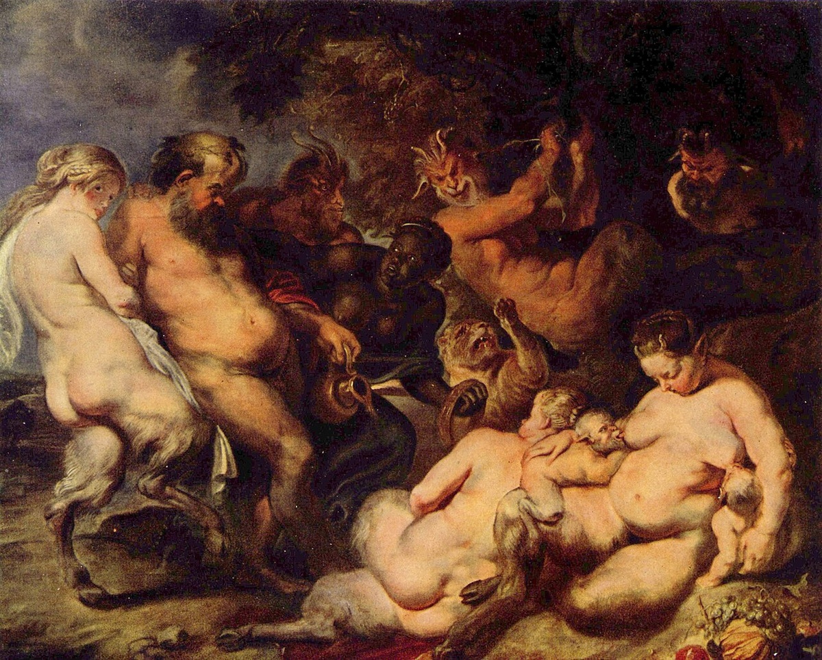  «Вакханалия». Питер Пауль Рубенс, ок. 1615. 