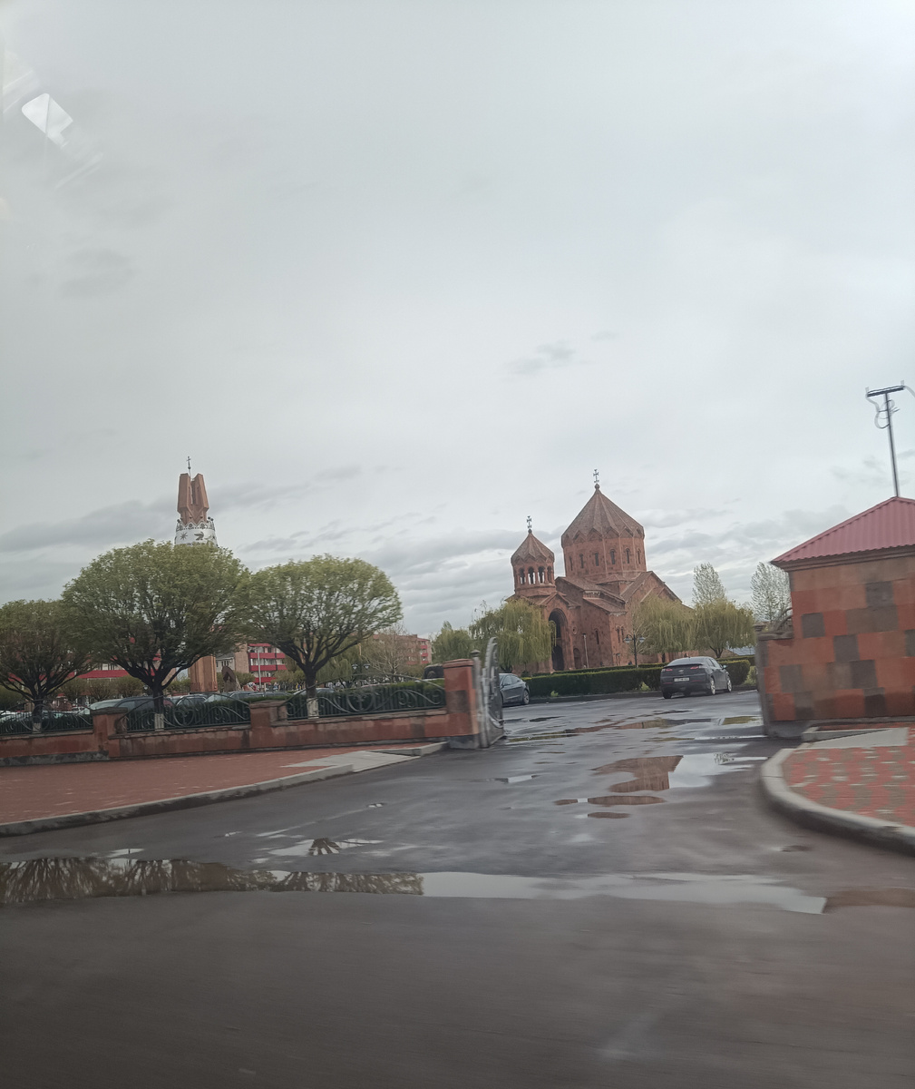 По дороге к водохранилищу