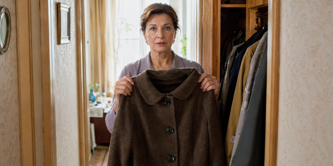 Дочь просила не провожать её до остановки, хотя путь занимал меньше пяти минут. Вчера у киоска её встретила женщина в моём старом пальто