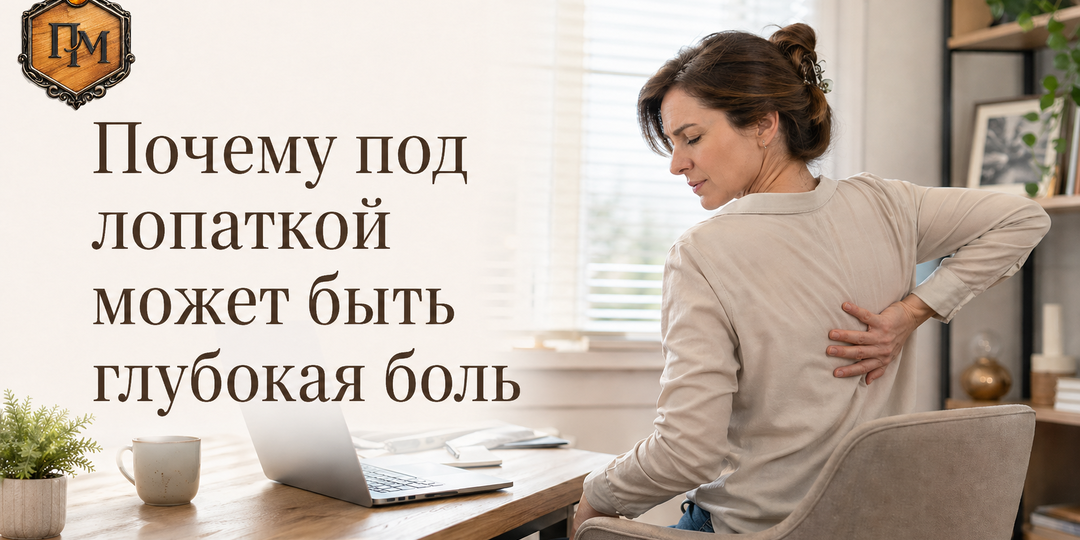 Почему под лопаткой может быть глубокая боль