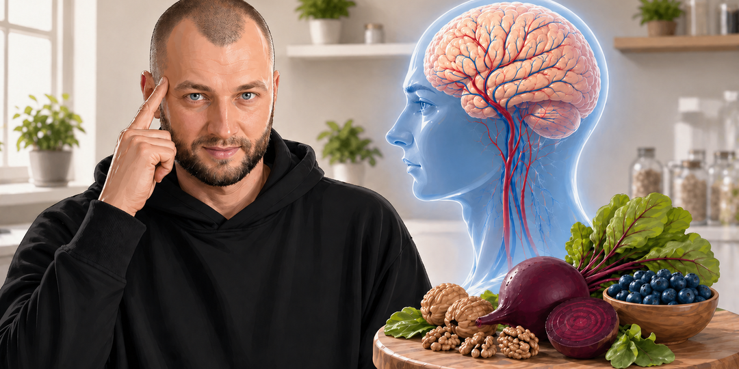 Как поддержать кровоснабжение мозга: 4 шага и 7 групп продуктов