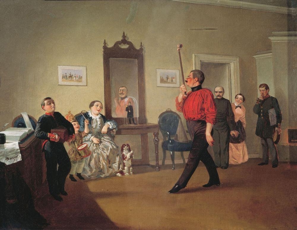 Устинов Александр Васильевич (1796-1868)
«Мирная марсомания» (Конец 1840-х - начало 1850-х)