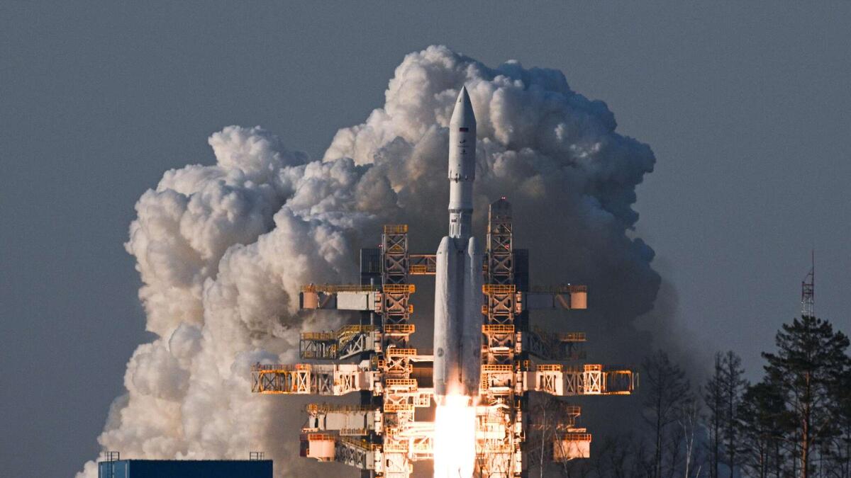 Первый запуск ракеты «Ангара-А5» с космодрома Восточный
