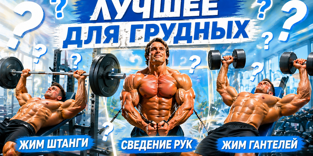 🏆 Лучшее упражнение для грудных мышц