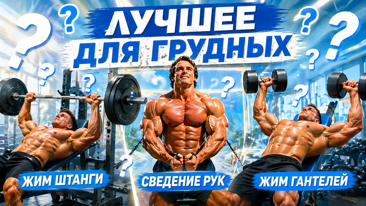 🏆 Лучшее упражнение для грудных мышц