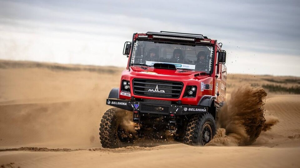 МАЗ лидирует перед финальным этапом ралли «Золото Кагана-2026»