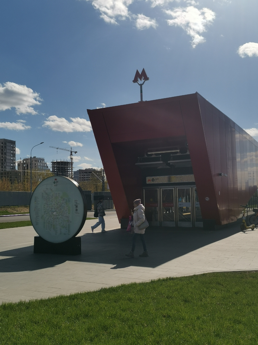 Станция Троицкой линии ЗИЛ