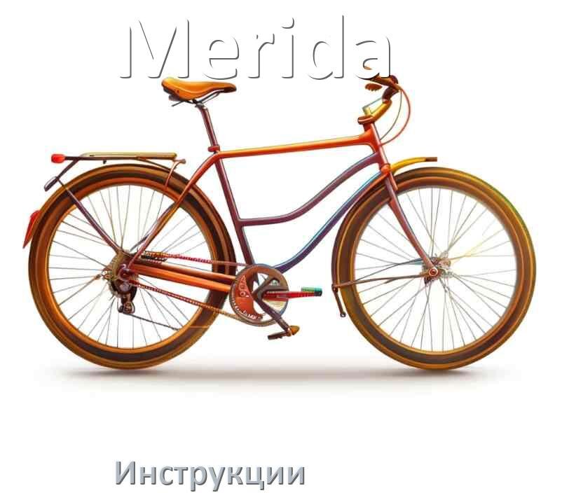 
Инструкция по эксплуатации велосипеда Merida руководство пользователя на русском