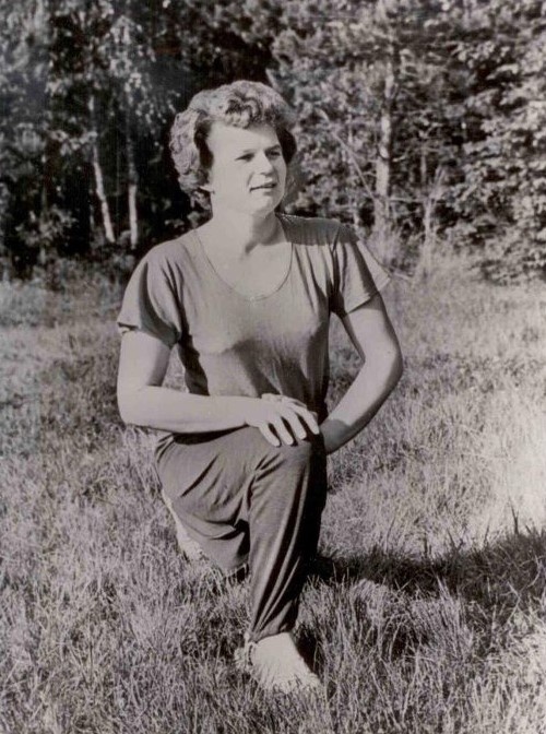 Валентина Владимировна Терешкова на тренировках. 1962. Государственный ордена Почёта музей А.М. Горького.