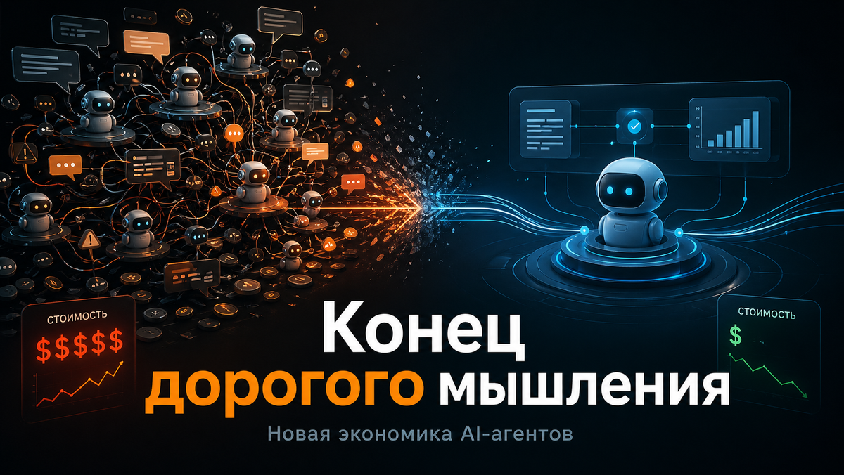 AI больше не должен думать долго. Он должен думать дёшево
