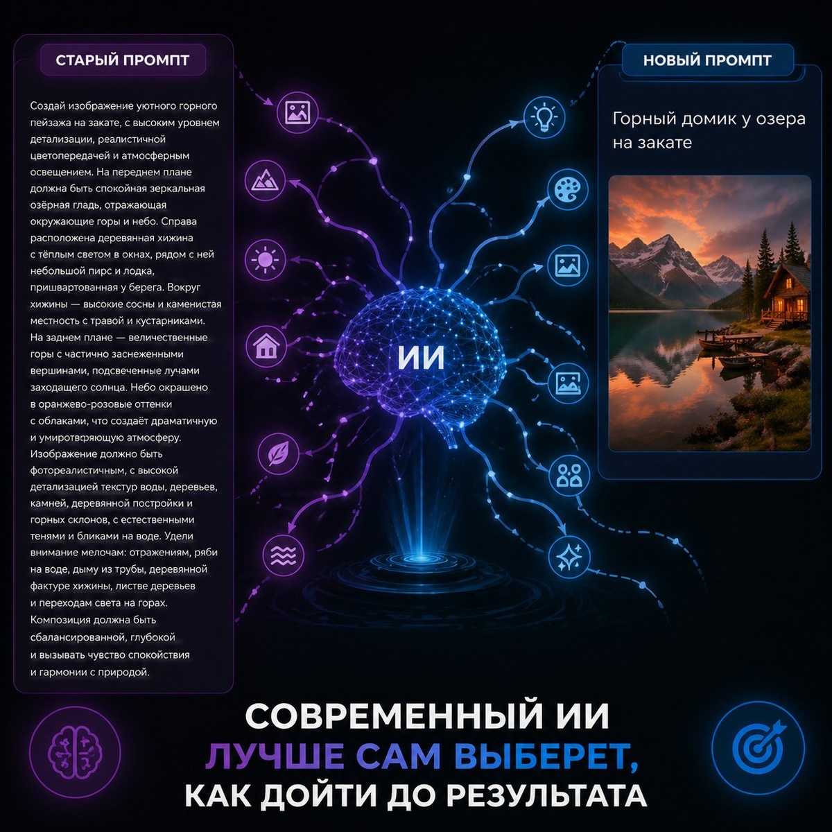 Современный ИИ лучше сам выберет, как дойти до результата
