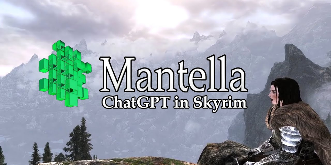 ИИ-мод Mantella для Skyrim получил крупное обновление: теперь жители Тамриэля обладают памятью и комментируют происходящее вокруг
