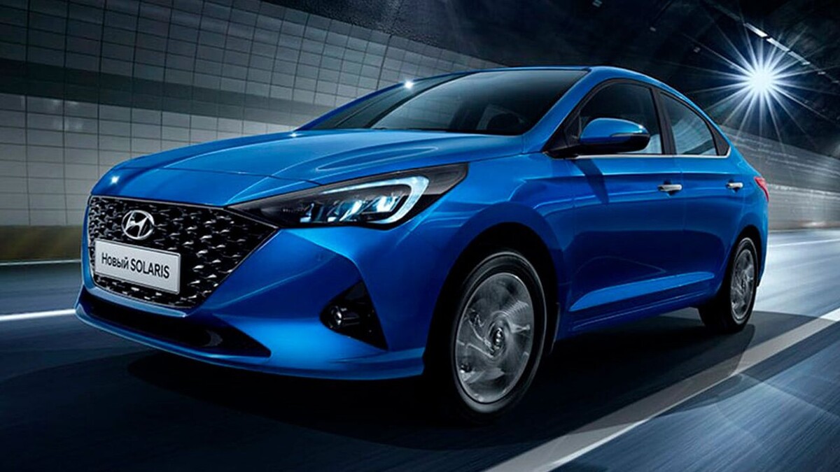    Hyundai Solaris. Фото Hyundai
