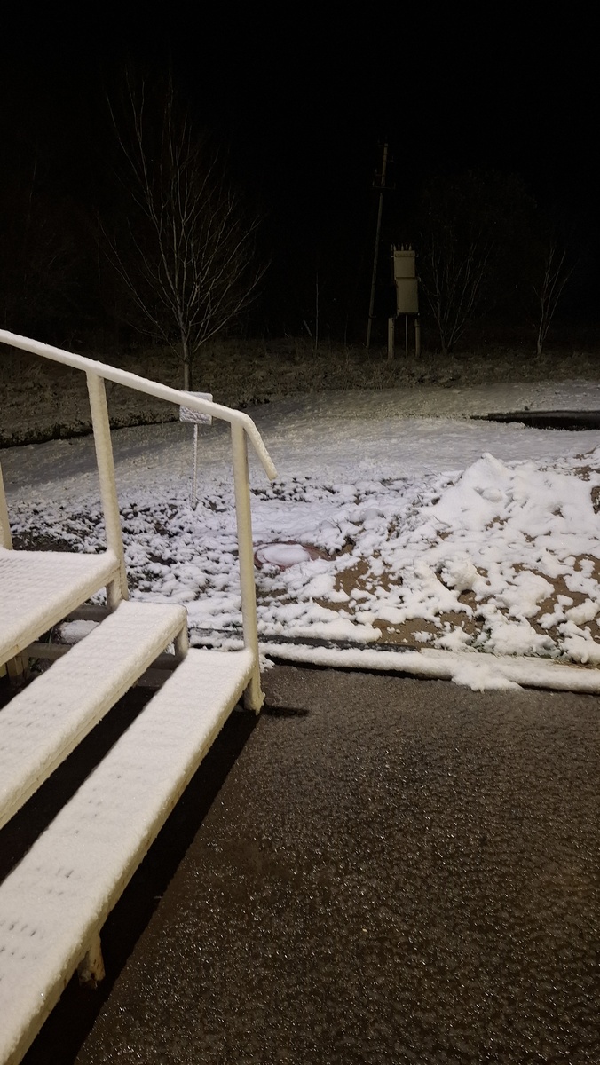 где-то на заправке.