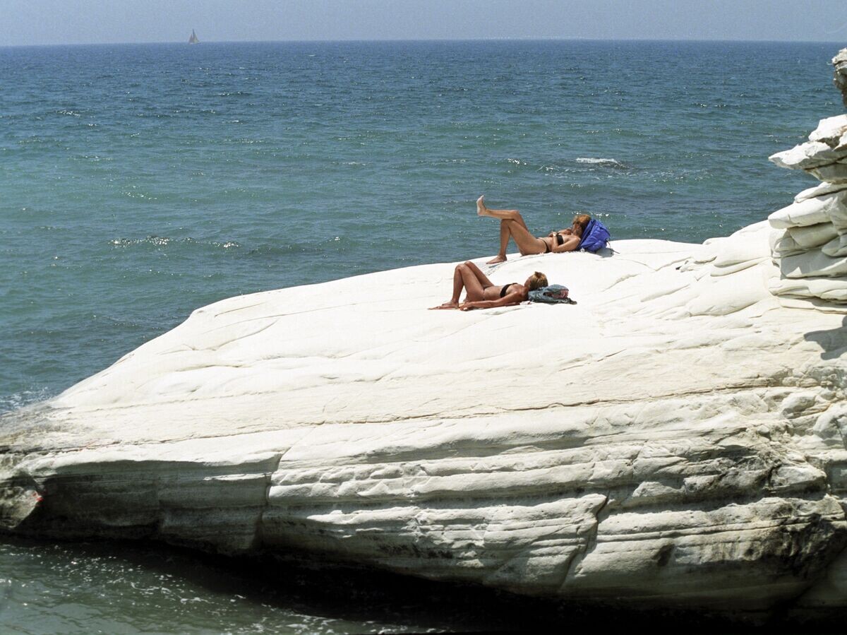    Отдыхающие на пляже Кипра | © РИА Новости / Борис Бабанов